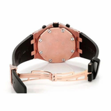 PJ AP Top Selling Branded Iced Out Moissanite Watch Hip Hop Bust Down Chrono Watch for Men Rubber Belt Wholesale Price & Free Delivery