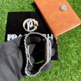 PJ AP Premium Quality Antique Fully Iced Out VVS Clarity Moissanite Diamond Watch for Men with Free Deliver