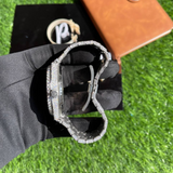 PJ AP Premium Quality Antique Fully Iced Out VVS Clarity Moissanite Diamond Watch for Men with Free Deliver