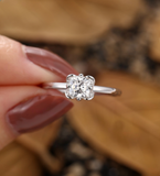 1.5 CT radiant-Gold Solitaire Ring-Solitaire diamond ring-Solitaire 6 prong-1.5 CT Radiant diamond ring-Radiant cut ring-Radiant solitaire