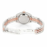 PJ R*L*X Mens Moissanite Watch Two Tone Rose Gold Roman Numerals Full Diamond Pave Setting Iced Watch Luxury Jubilee Bracelet